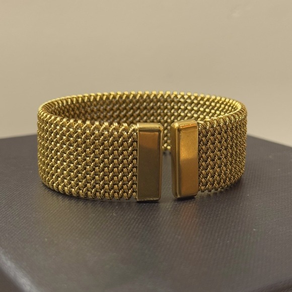Statement Gold Painted Cuff - Picture 5 of 7